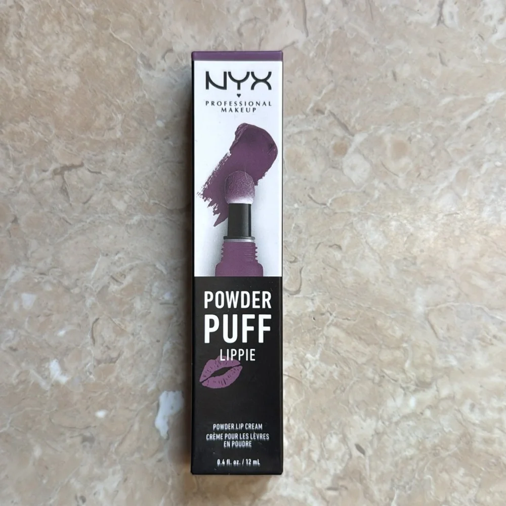 NYX Powder Puff Lippie Liquid Lipstick Detention Matte Plum Purple NEW IN BOX